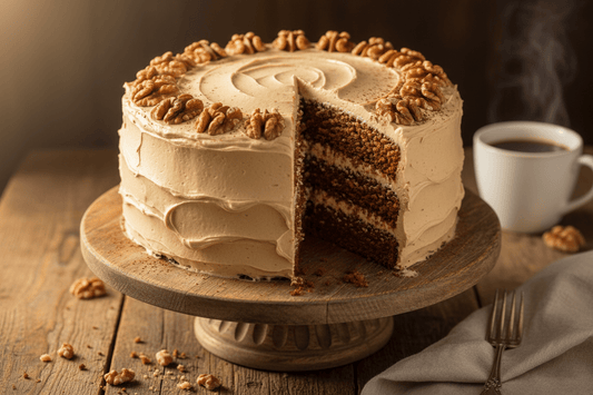 How Do You Make Coffee and Walnut Cake?