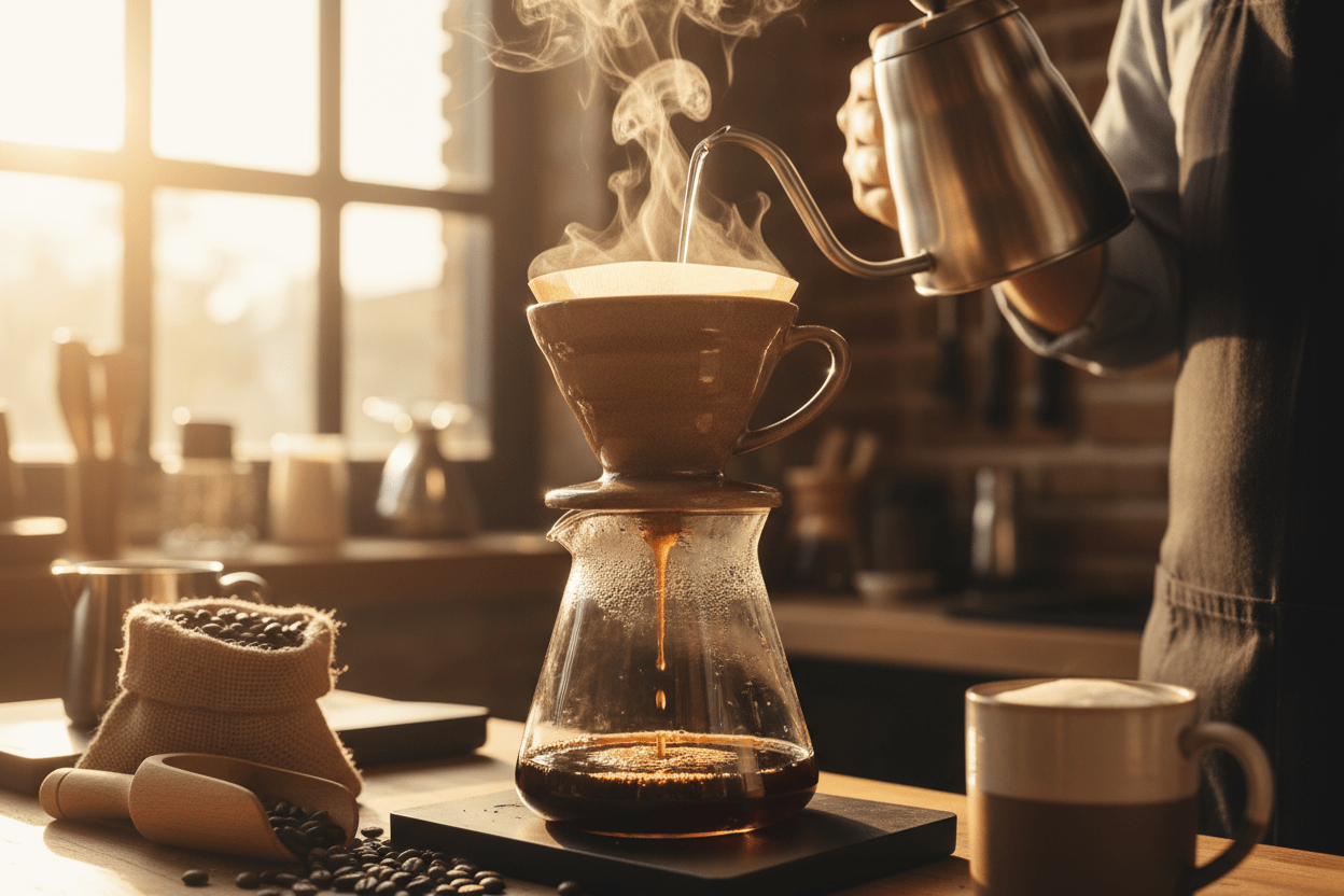 Making Filter Tea How to Make Filter Coffee | Perfect Filter Coffee at Home | The Coffee ...